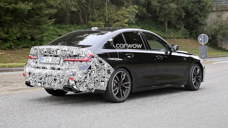 vat Tussendoortje heel veel New BMW 3 Series Saloon and Touring facelift spotted: price, specs and  release date | carwow