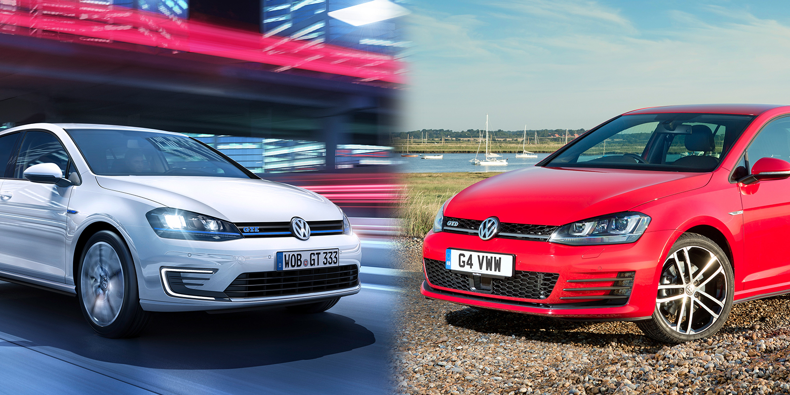 Volkswagen Golf GTD vs GTE efficient hot hatches compared Carwow