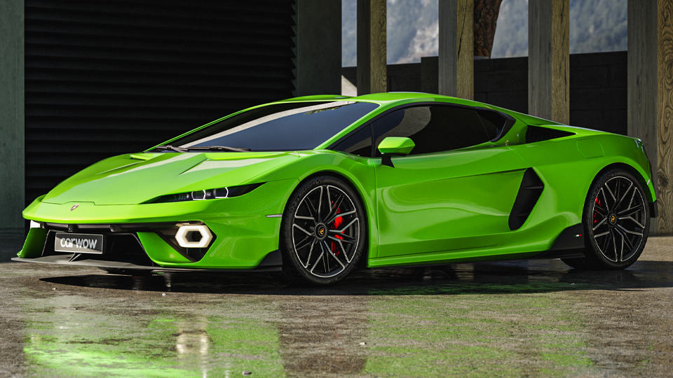 New Huracan replacement design rendered by carwow Carwow