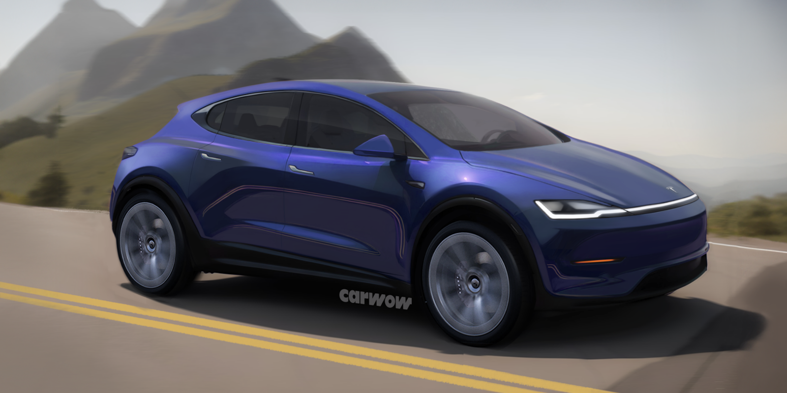 New Tesla Compact EV coming next year: Carwow renders new budget electric  car | Carwow