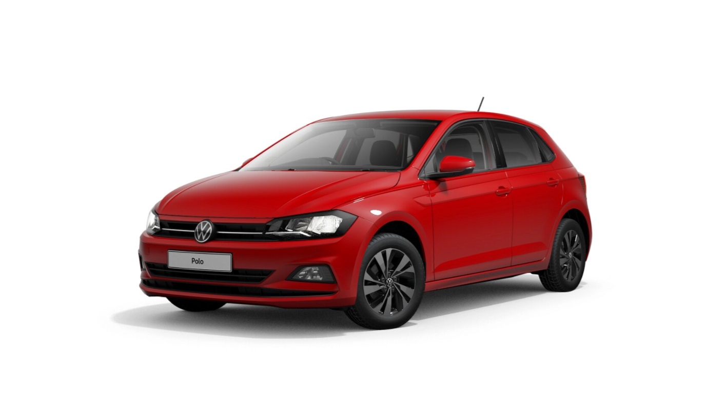 polo red car price