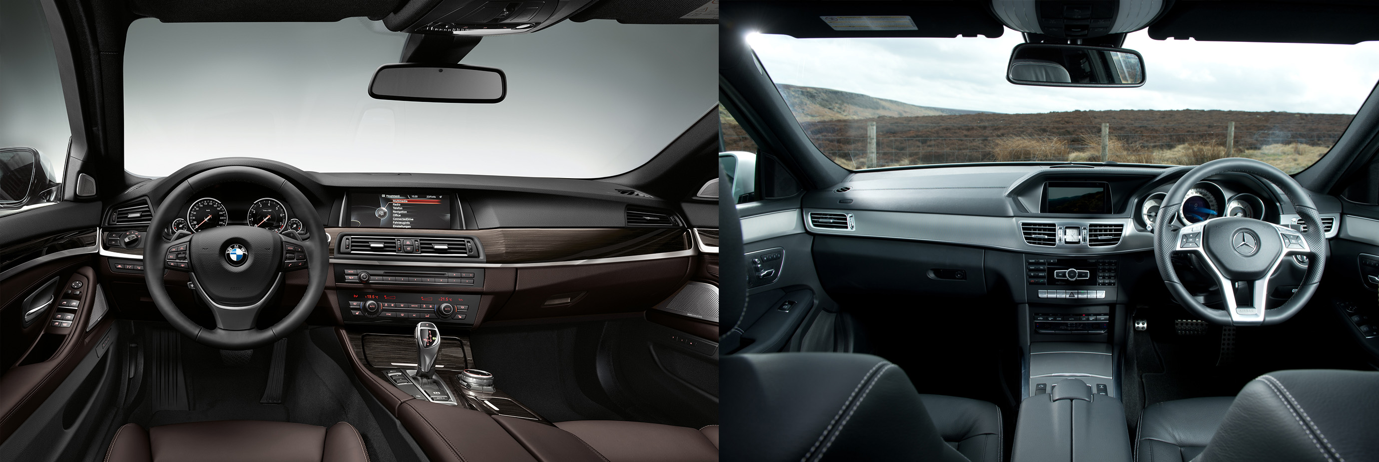 Mercedes E Class Estate Vs BMW 5 Series Touring Large Estate Compared 