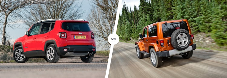 Jeep Renegade vs Wrangler: which is best? | carwow
