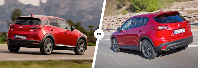 What's the difference between the Mazda CX 3 and CX 5? From exterior to  features!
