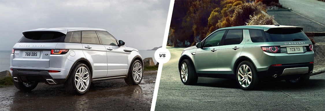 2017 Range Rover Evoque Vs Discovery Sport Range Rover Evoque vs Land Rover Discovery Sport | carwow
