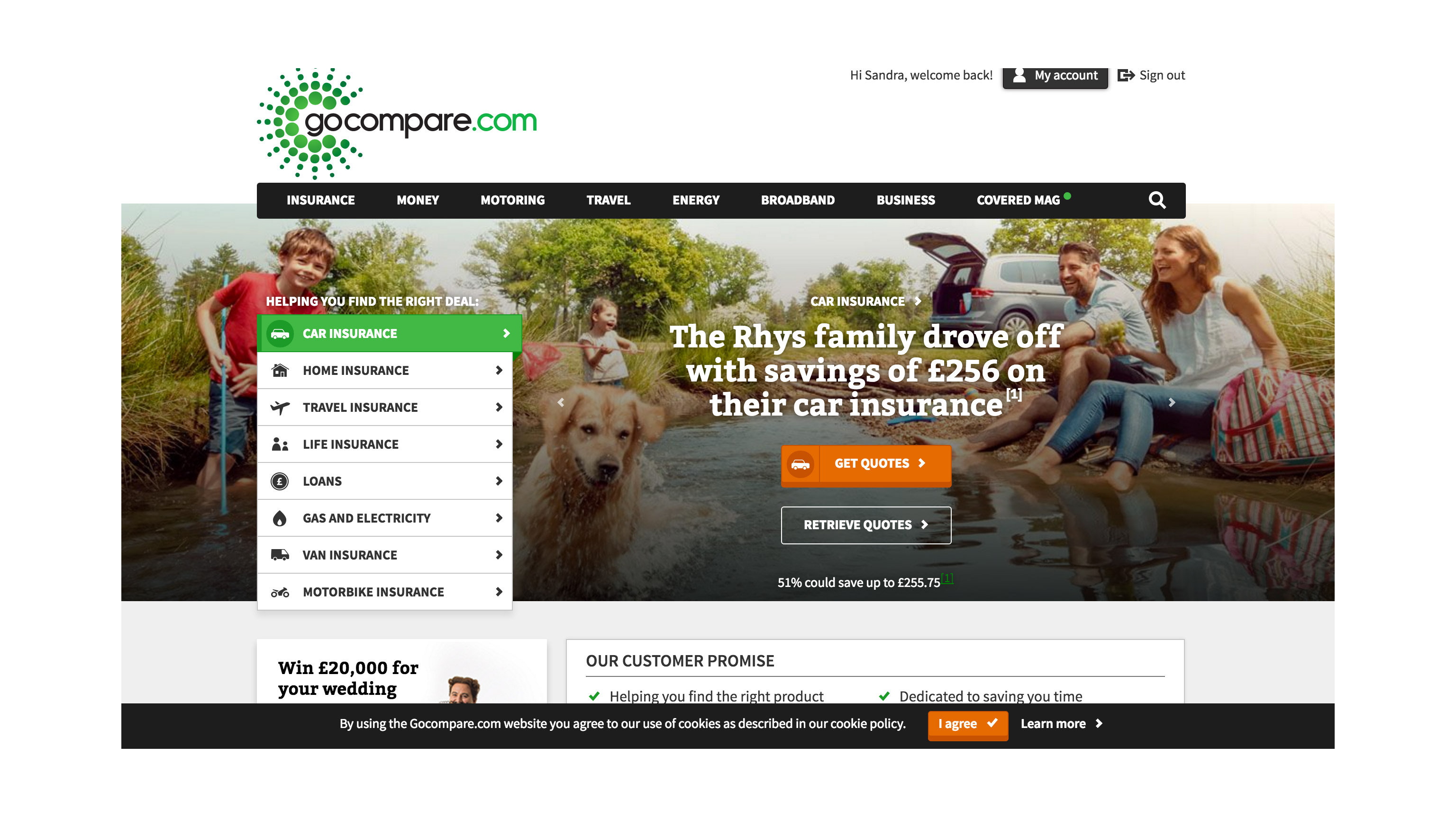 compare car insurance comparison sites