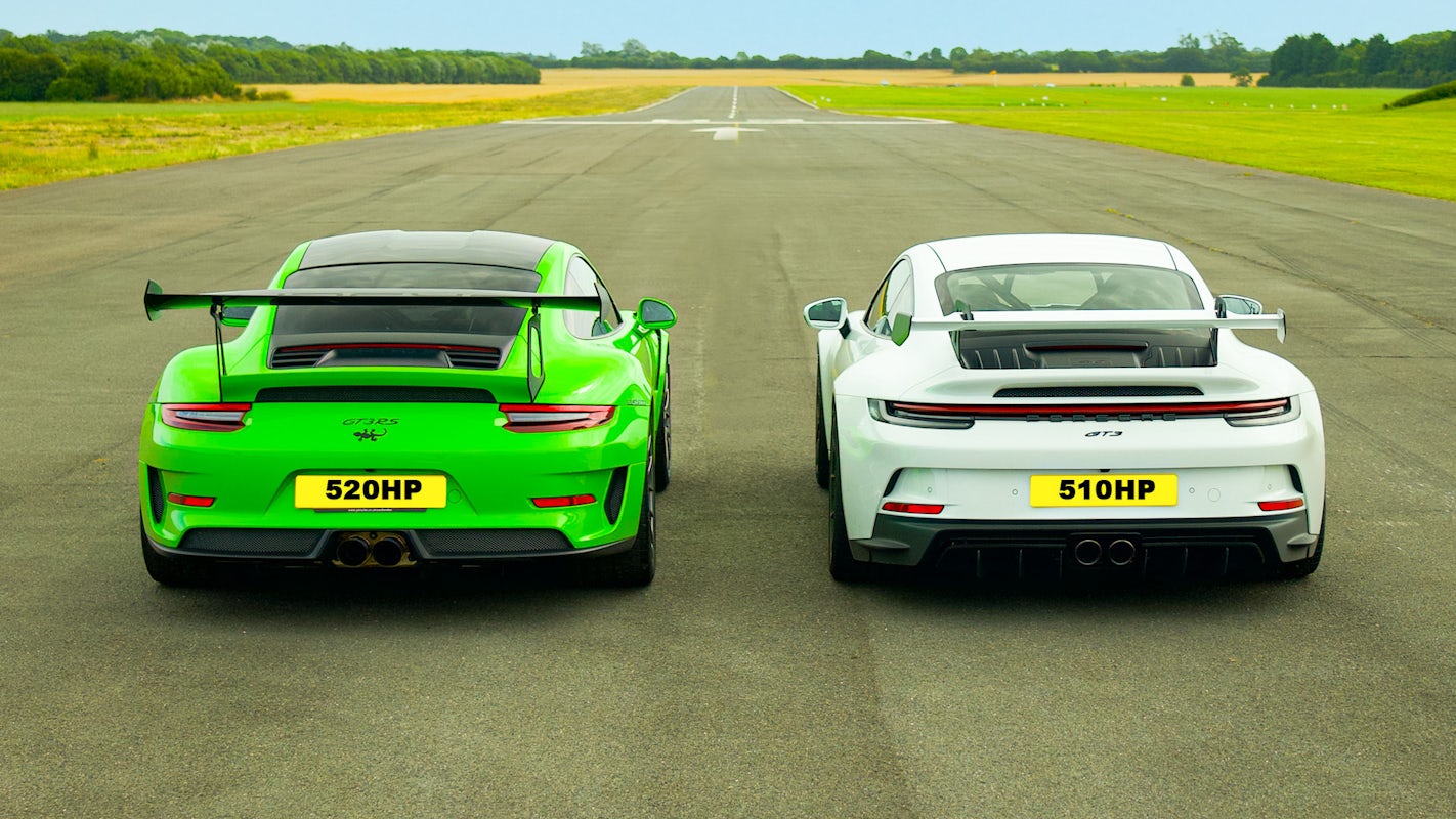 Used Porsche 911: GT3 vs. GT3RS vs. GT2 RS