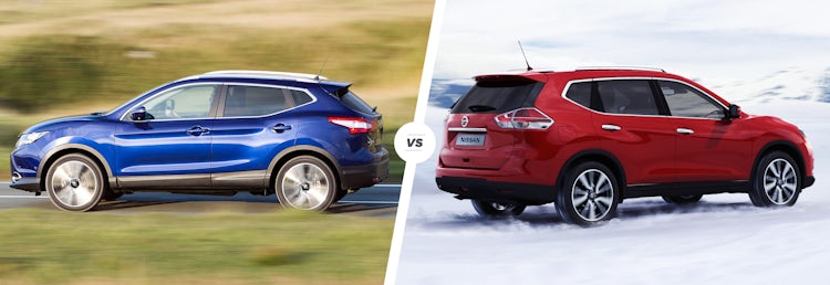 Nissan Qashqai Vs X Trail Style Or Size Carwow