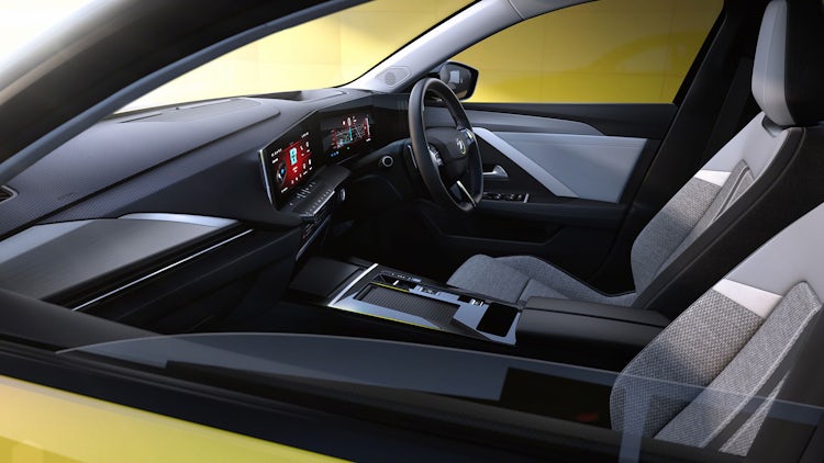 New Vauxhall Astra Revealed And Electric Astra E Confirmed Price Specs And Release Date Carwow Opel Zafira Interior 2022