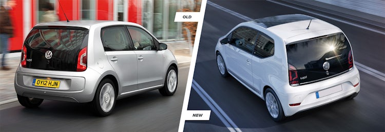 Volkswagen Up facelift: old vs new compared
